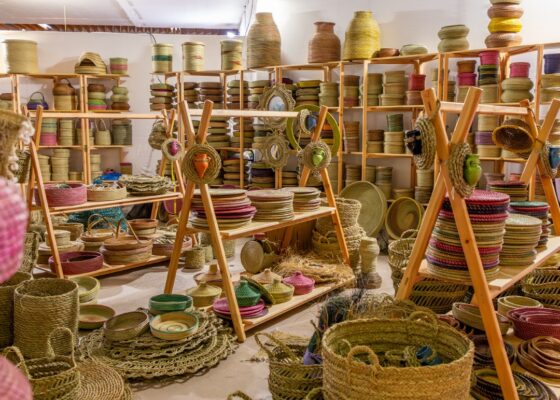 Accessoires maison en alfa